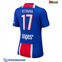 Fotballdrakt Dame Paris Saint-Germain Vitinha #17 Hjemmedrakt 2026-27 Kortermet
